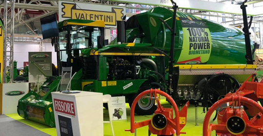Ecomotive alimenta il primo carro miscelatore a biometano
